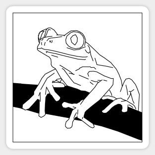 TREE FROG Sticker